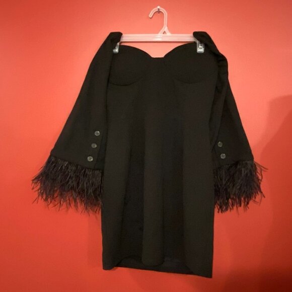 Fashion Nova Women's Mayala Off Shoulder Dress - Size 1X - NWT - Picture 6 of 6